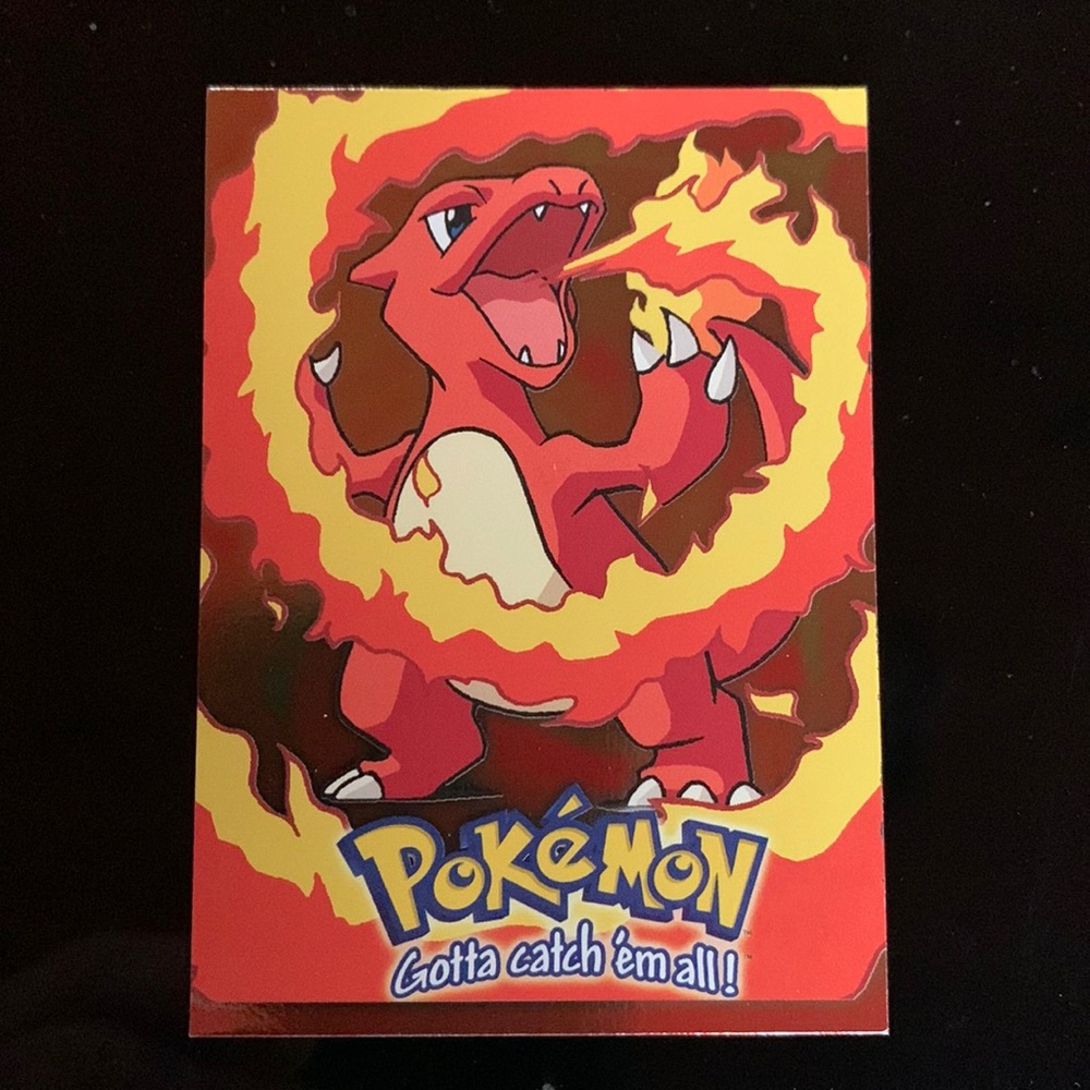 Charmeleon 05 Topps Pokémon The First Movie Trading card Hologram 1999 nintendo